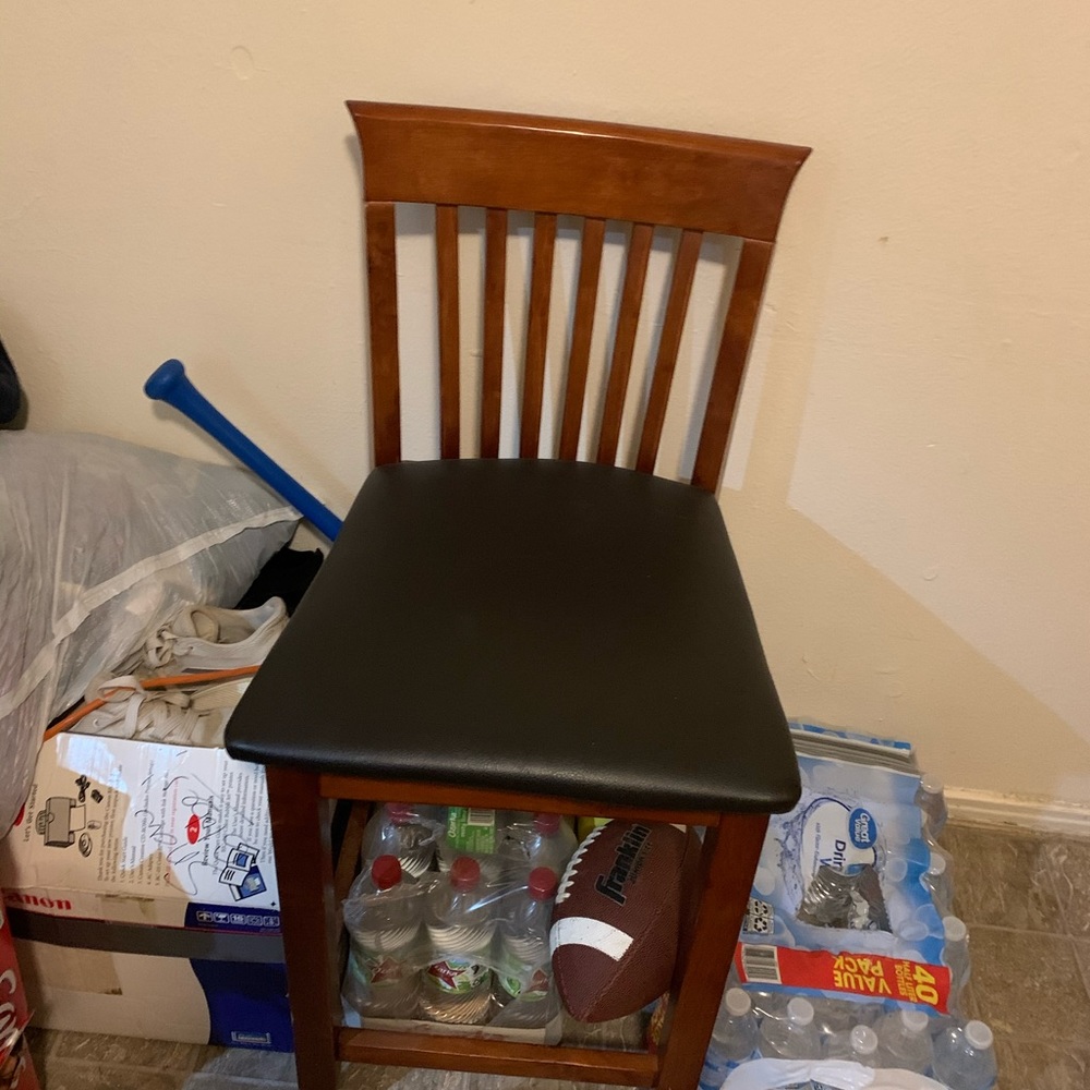 Wooden chairs